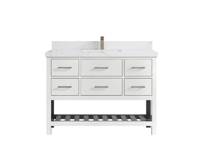 Parker 48 in. W x 22 in. D Single Sink Bathroom Vanity - Willow Bath and Vanity