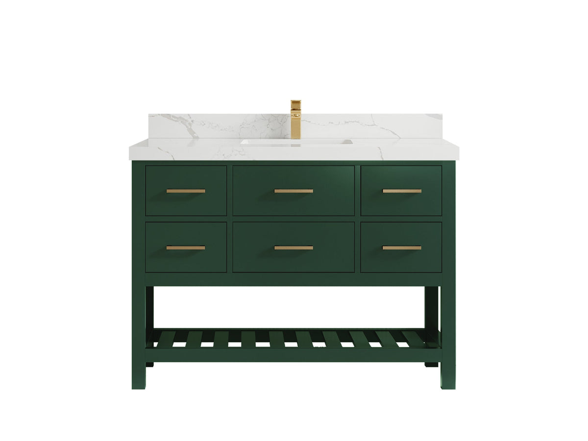 Parker 48 in. W x 22 in. D Single Sink Bathroom Vanity - Willow Bath and Vanity
