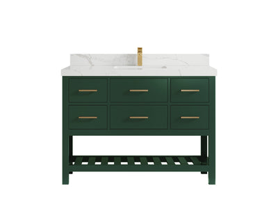 Parker 48 in. W x 22 in. D Single Sink Bathroom Vanity - Willow Bath and Vanity