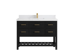 Parker 48 in. W x 22 in. D Single Sink Bathroom Vanity - photo 24