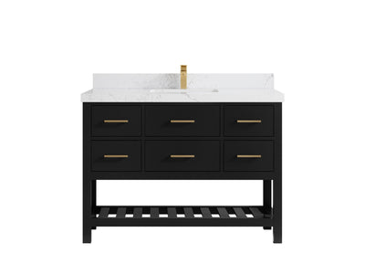 Parker 48 in. W x 22 in. D Single Sink Bathroom Vanity - Willow Bath and Vanity