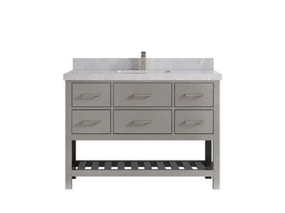 Parker 48 in. W x 22 in. D Single Sink Bathroom Vanity - Willow Bath and Vanity