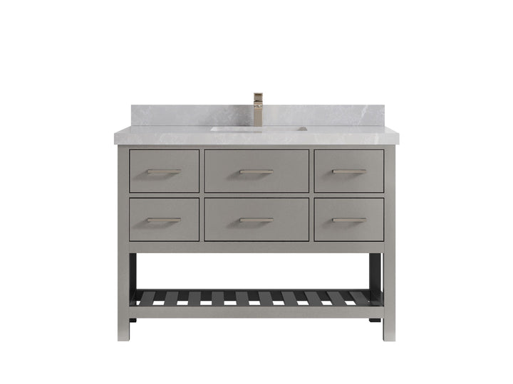 Parker 48 in. W x 22 in. D Single Sink Bathroom Vanity - photo 28
