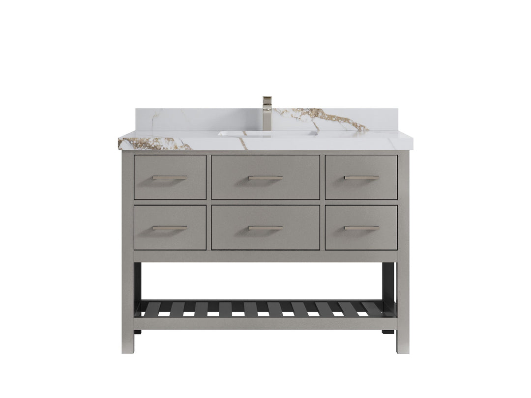 Parker 48 in. W x 22 in. D Single Sink Bathroom Vanity - Willow Bath and Vanity