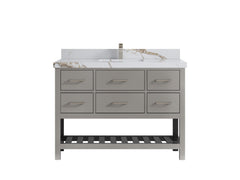 Parker 48 in. W x 22 in. D Single Sink Bathroom Vanity - photo 16