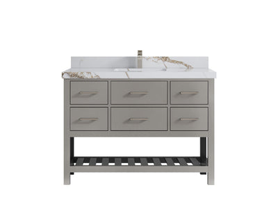 Parker 48 in. W x 22 in. D Single Sink Bathroom Vanity - Willow Bath and Vanity
