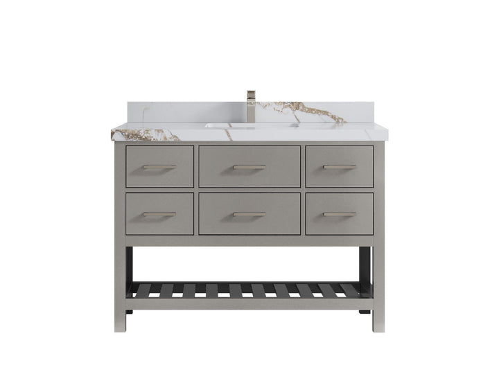Parker 48 in. W x 22 in. D Single Sink Bathroom Vanity - photo 16