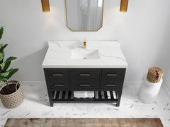 Parker 48 in. W x 22 in. D Single Sink Bathroom Vanity - photo 15