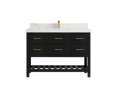 Parker 48 in. W x 22 in. D Single Sink Bathroom Vanity - Willow Bath and Vanity