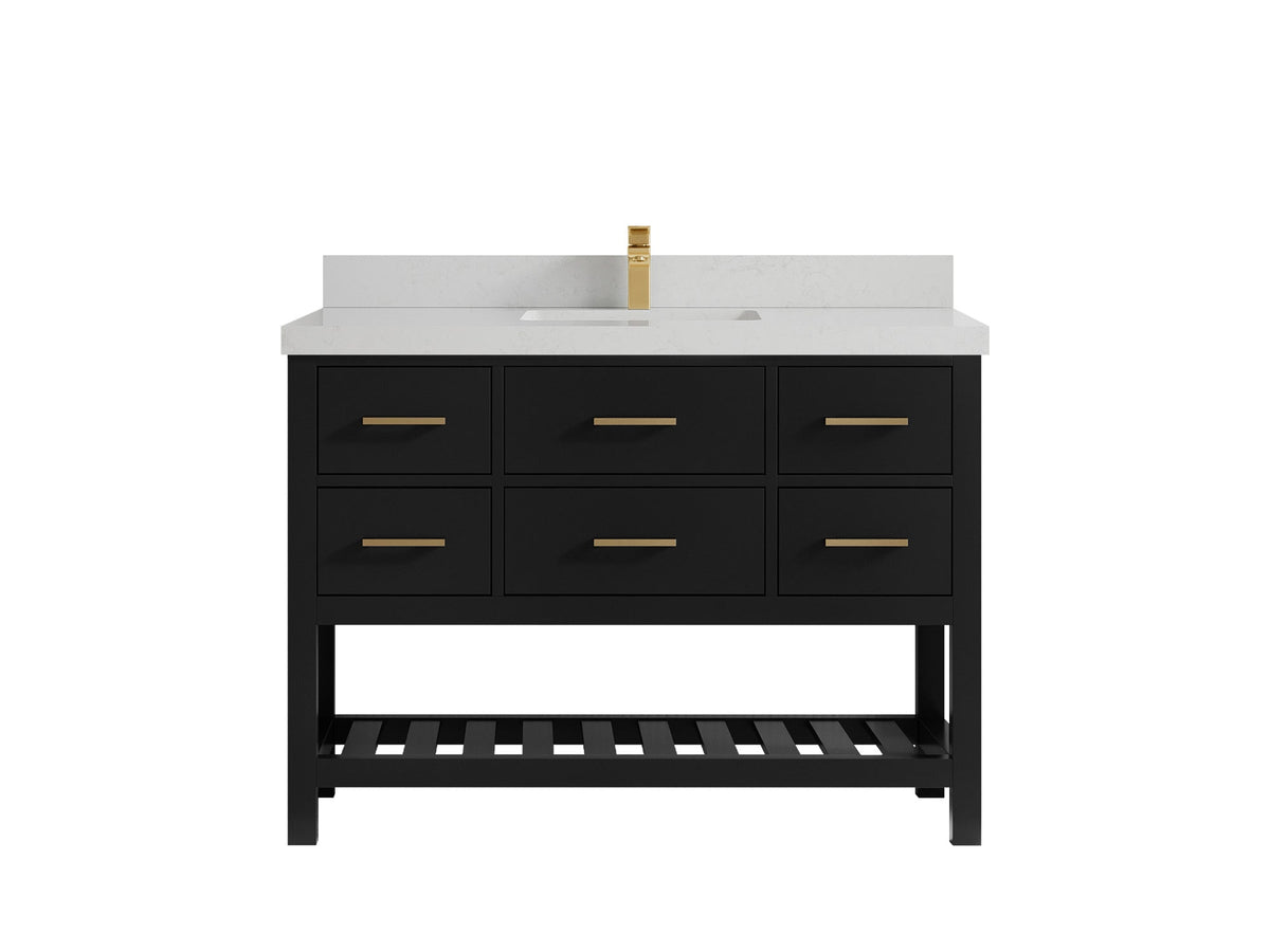 Parker 48 in. W x 22 in. D Single Sink Bathroom Vanity - Willow Bath and Vanity