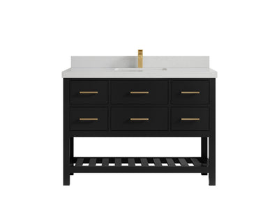 Parker 48 in. W x 22 in. D Single Sink Bathroom Vanity - Willow Bath and Vanity