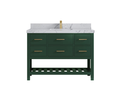 Parker 48 in. W x 22 in. D Single Sink Bathroom Vanity - Willow Bath and Vanity