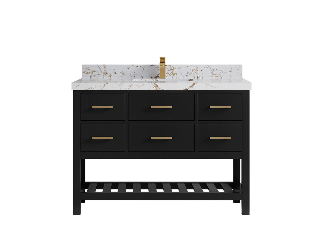 Parker 48 in. W x 22 in. D Single Sink Bathroom Vanity - Willow Bath and Vanity