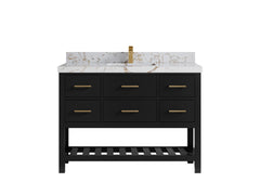 Parker 48 in. W x 22 in. D Single Sink Bathroom Vanity - photo 32
