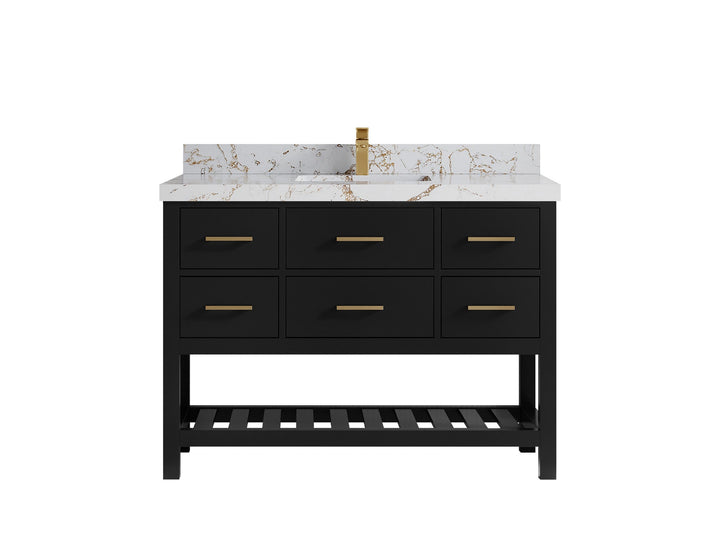 Parker 48 in. W x 22 in. D Single Sink Bathroom Vanity - photo 32