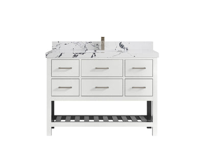 Parker 48 in. W x 22 in. D Single Sink Bathroom Vanity - Willow Bath and Vanity