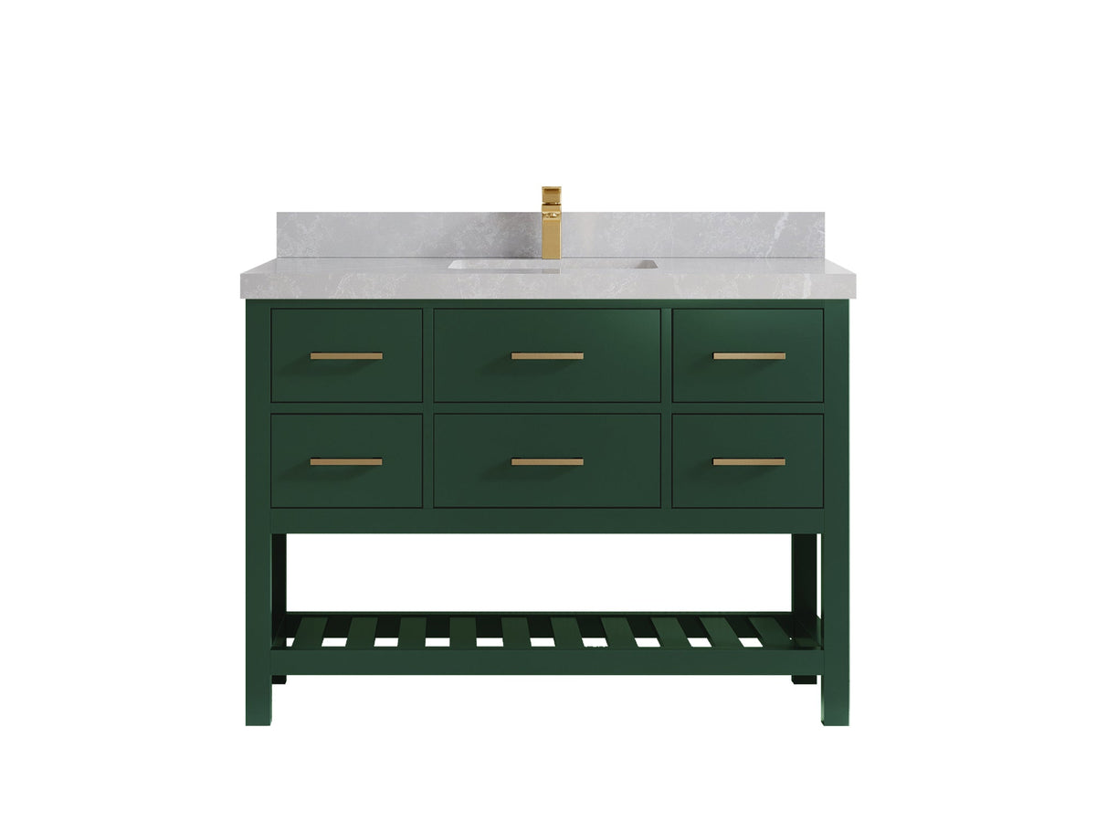 Parker 48 in. W x 22 in. D Single Sink Bathroom Vanity - Willow Bath and Vanity