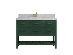 Parker 48 in. W x 22 in. D Single Sink Bathroom Vanity - photo 24