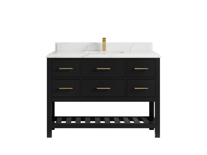 Parker 48 in. W x 22 in. D Single Sink Bathroom Vanity - photo 45