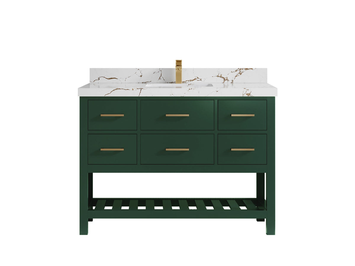 Parker 48 in. W x 22 in. D Single Sink Bathroom Vanity - Willow Bath and Vanity