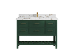 Parker 48 in. W x 22 in. D Single Sink Bathroom Vanity - photo 28