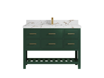 Parker 48 in. W x 22 in. D Single Sink Bathroom Vanity - Willow Bath and Vanity