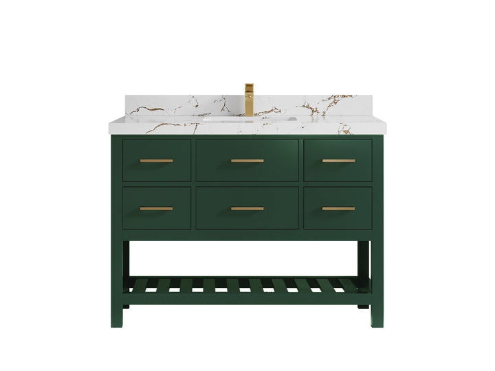 Parker 48 in. W x 22 in. D Single Sink Bathroom Vanity - photo 28