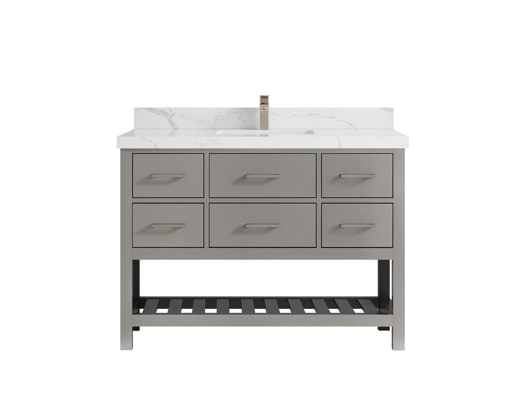 Parker 48 in. W x 22 in. D Single Sink Bathroom Vanity - Willow Bath and Vanity