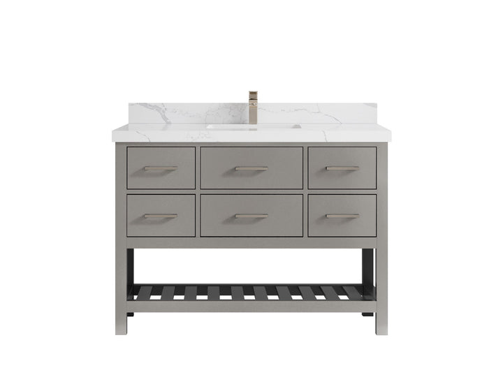 Parker 48 in. W x 22 in. D Single Sink Bathroom Vanity - photo 18
