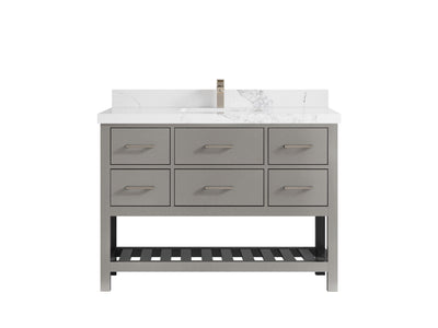 Parker 48 in. W x 22 in. D Single Sink Bathroom Vanity - Willow Bath and Vanity
