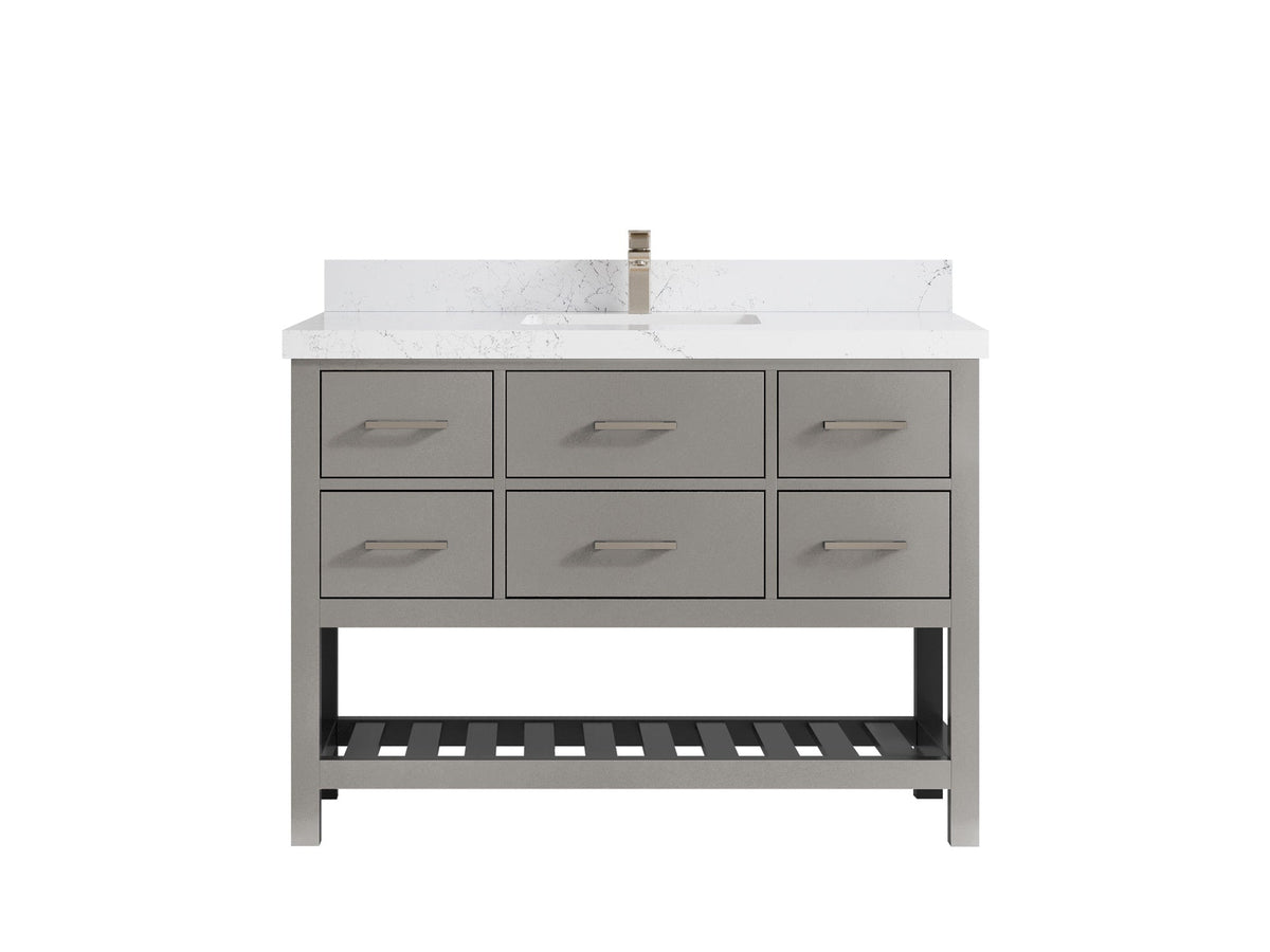 Parker 48 in. W x 22 in. D Single Sink Bathroom Vanity - Willow Bath and Vanity