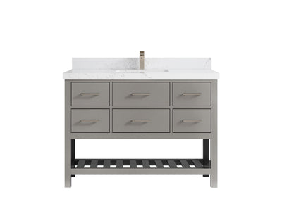 Parker 48 in. W x 22 in. D Single Sink Bathroom Vanity - Willow Bath and Vanity