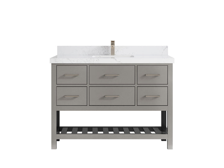 Parker 48 in. W x 22 in. D Single Sink Bathroom Vanity - photo 26