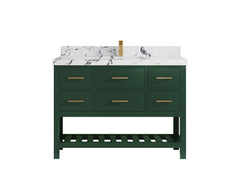 Parker 48 in. W x 22 in. D Single Sink Bathroom Vanity - photo 32
