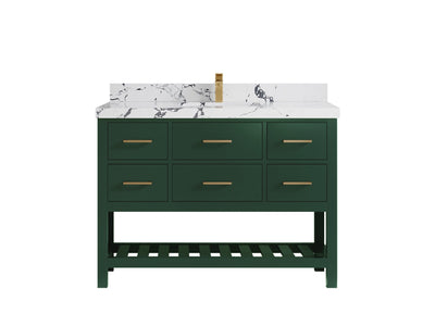 Parker 48 in. W x 22 in. D Single Sink Bathroom Vanity - Willow Bath and Vanity