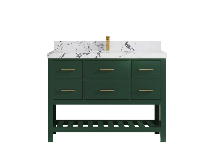 Parker 48 in. W x 22 in. D Single Sink Bathroom Vanity - photo 32