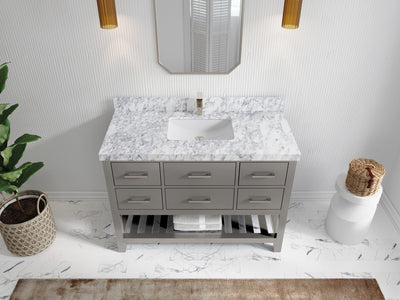 Parker 48 in. W x 22 in. D Single Sink Bathroom Vanity - Willow Bath and Vanity