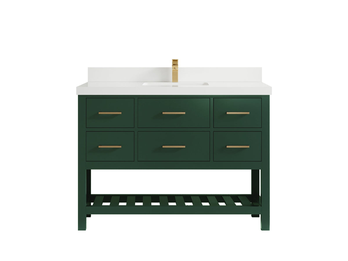 Parker 48 in. W x 22 in. D Single Sink Bathroom Vanity - Willow Bath and Vanity