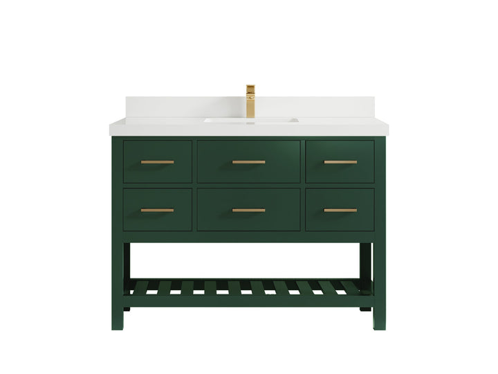 Parker 48 in. W x 22 in. D Single Sink Bathroom Vanity - photo 36