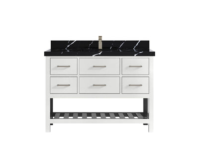 Parker 48 in. W x 22 in. D Single Sink Bathroom Vanity - Willow Bath and Vanity