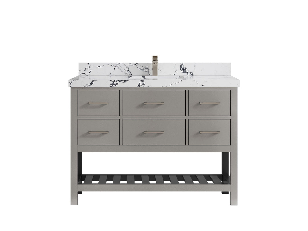 Parker 48 in. W x 22 in. D Single Sink Bathroom Vanity - Willow Bath and Vanity