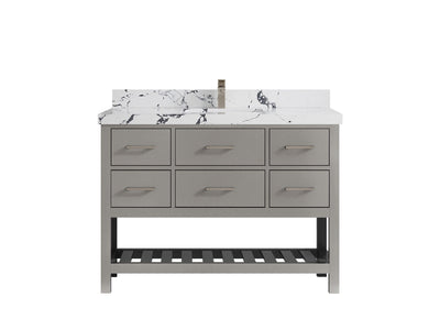 Parker 48 in. W x 22 in. D Single Sink Bathroom Vanity - Willow Bath and Vanity