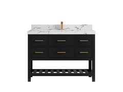 Parker 48 in. W x 22 in. D Single Sink Bathroom Vanity - photo 30