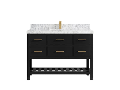 Parker 48 in. W x 22 in. D Single Sink Bathroom Vanity - Willow Bath and Vanity