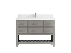 Parker 48 in. W x 22 in. D Single Sink Bathroom Vanity - photo 10