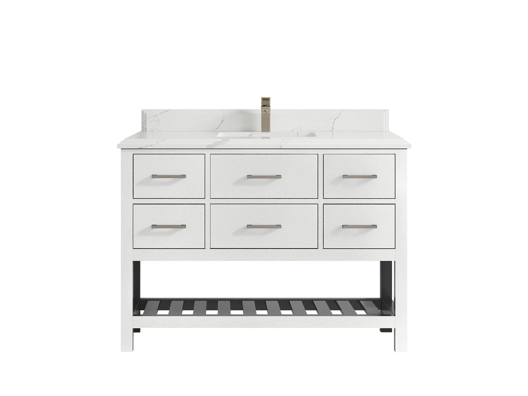 Parker 48 in. W x 22 in. D Single Sink Bathroom Vanity - Willow Bath and Vanity