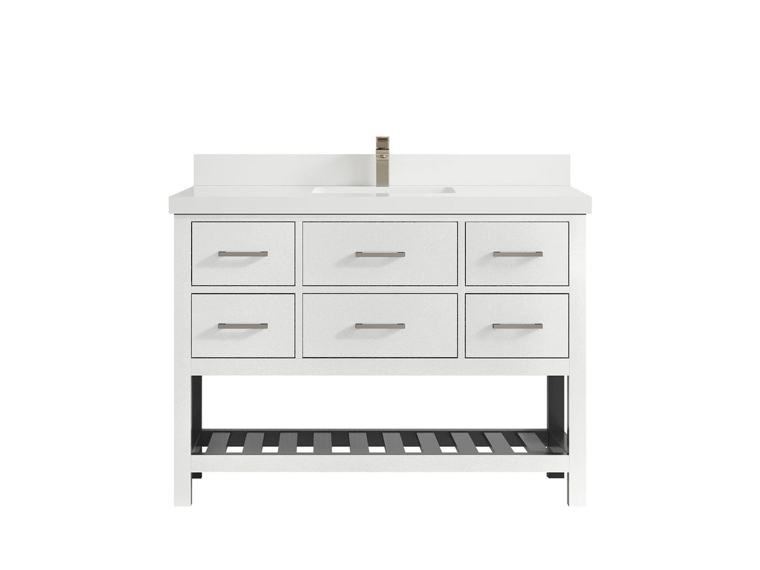 Parker 48 in. W x 22 in. D Single Sink Bathroom Vanity - Willow Bath and Vanity