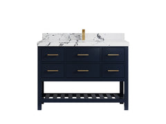 Parker 48 in. W x 22 in. D Single Sink Bathroom Vanity - photo 32