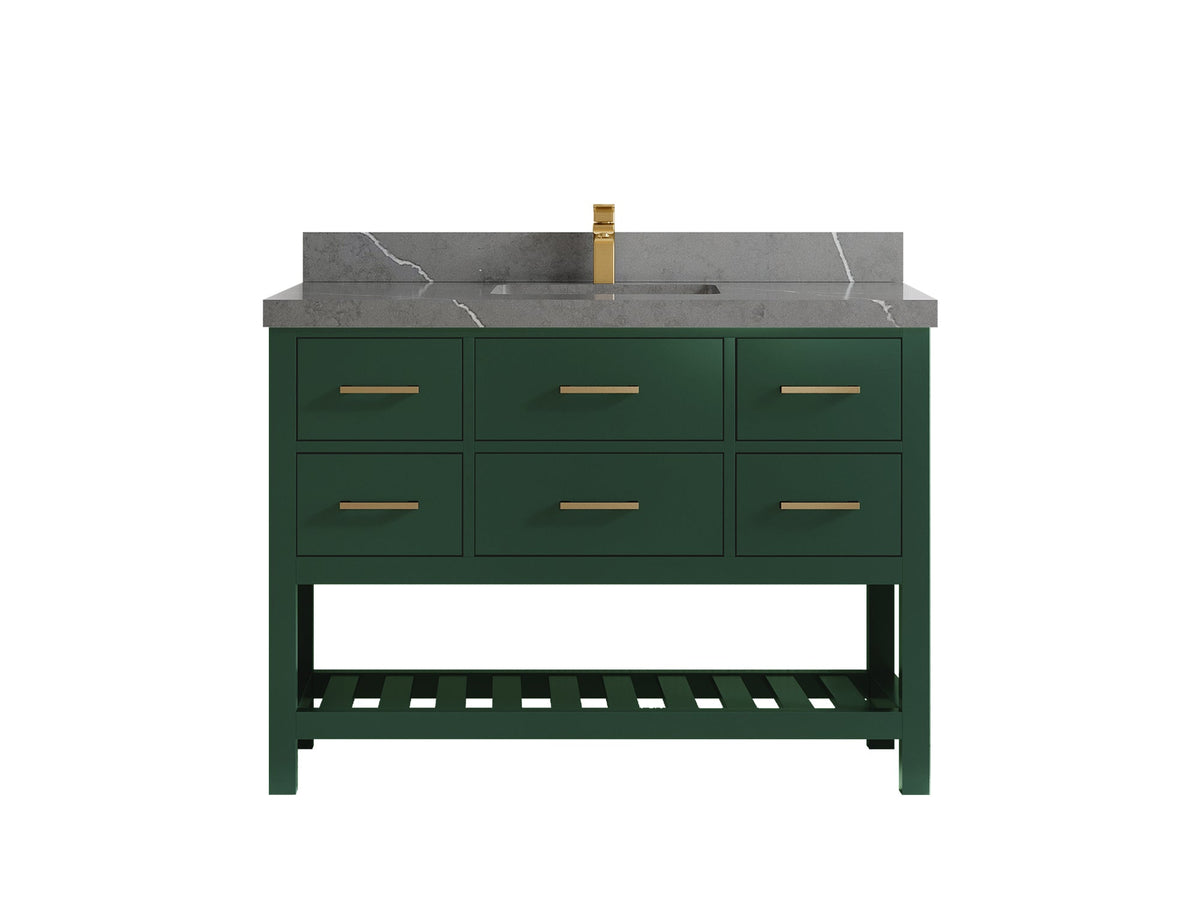 Parker 48 in. W x 22 in. D Single Sink Bathroom Vanity - Willow Bath and Vanity