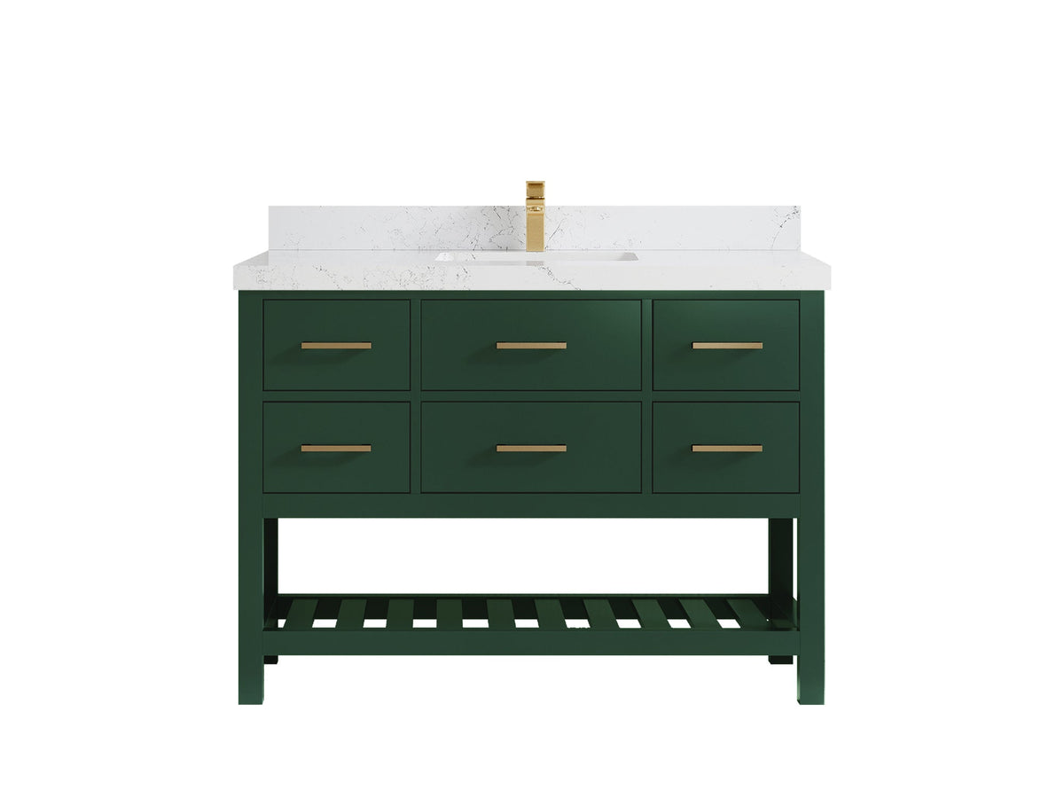Parker 48 in. W x 22 in. D Single Sink Bathroom Vanity - Willow Bath and Vanity